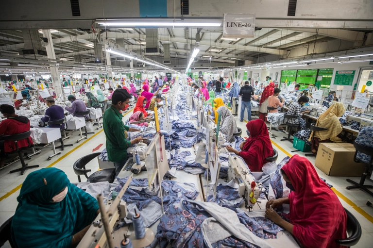 Garment industry clearance