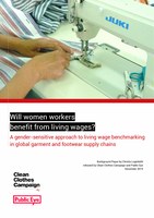 Will women workers benefit from living wages? A gender-sensitive approach to living wage benchmarking in global garment and footwear supply chains