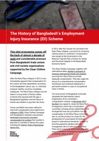 The road to an Employment Injury Insurance Scheme in Bangladesh