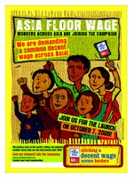 Asia Floor Wage poster