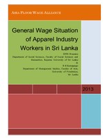 General Wage Situation of Apparel Industry Workers in Sri Lanka