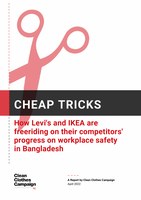 Cheap Tricks: How Levi's and IKEA are freeriding on their competitors' progress on workplace safety in Bangladesh