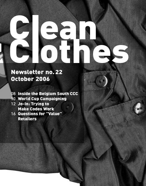 CCC Newsletter No. 22 — Clean Clothes Campaign