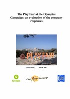 The Play Fair at the Olympics Campaign: an evaluation of the company responses