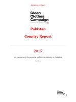 Pakistan Country Report February 2015