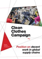 Position on decent work in global supply chains