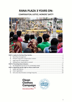  Rana Plaza Three Years On: Compensation, Justice and Workers' Safety - Full Report