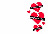 Valentine's Day card #PayYourWorkers