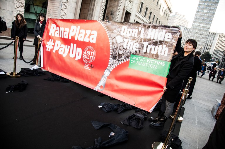All over the world, people campaigned after the Rana Plaza disaster
