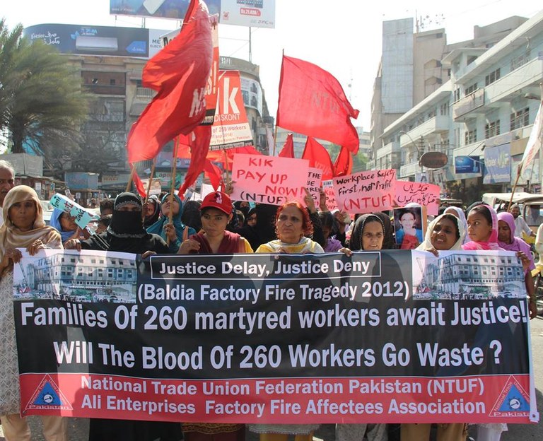 Demonstration for compensation Ali Enterprises