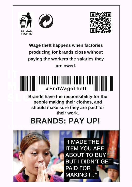 store sign Wage Theft image