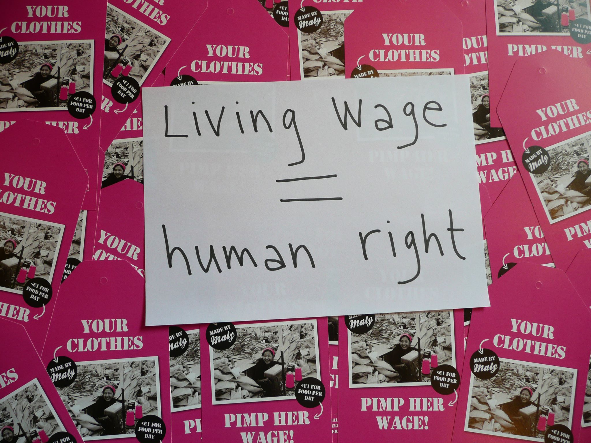 Living Wage = Human Right