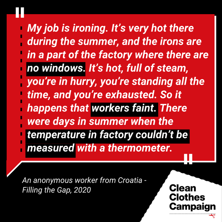 Worker Fainting Croatia Quote