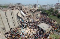 Labels Primark and Mango found after factory collapse Bangladesh