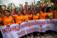 CCC slams meager minimum wage hike in Cambodia