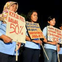 As UNIQLO arrives in Scandinavia, Indonesian garment workers demand justice
