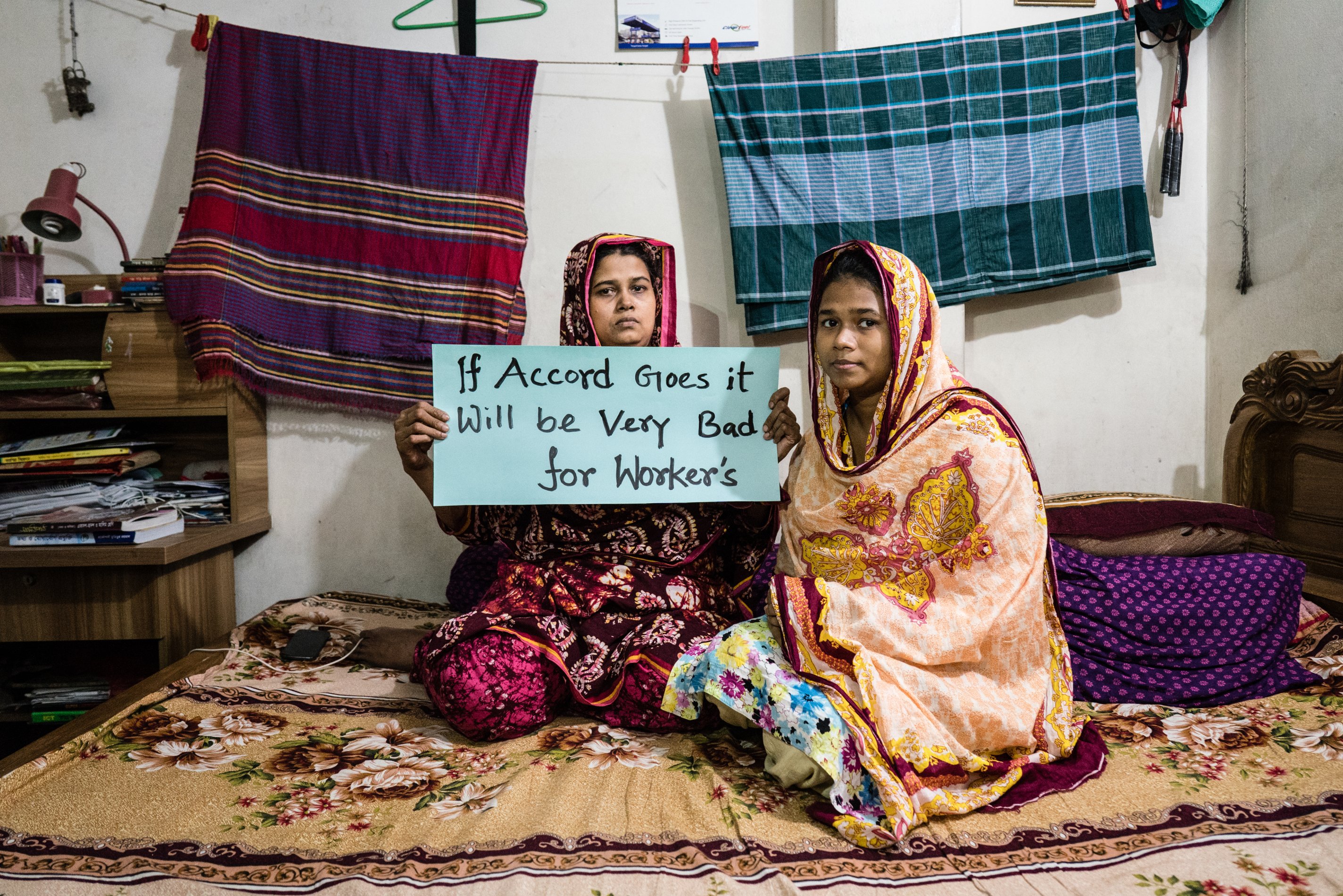 Workers are speaking up for the Accord - photo: Kristof Vadino