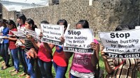 Hundreds of women workers part of longest running strike in the Katunayake Investment Promotion Zone