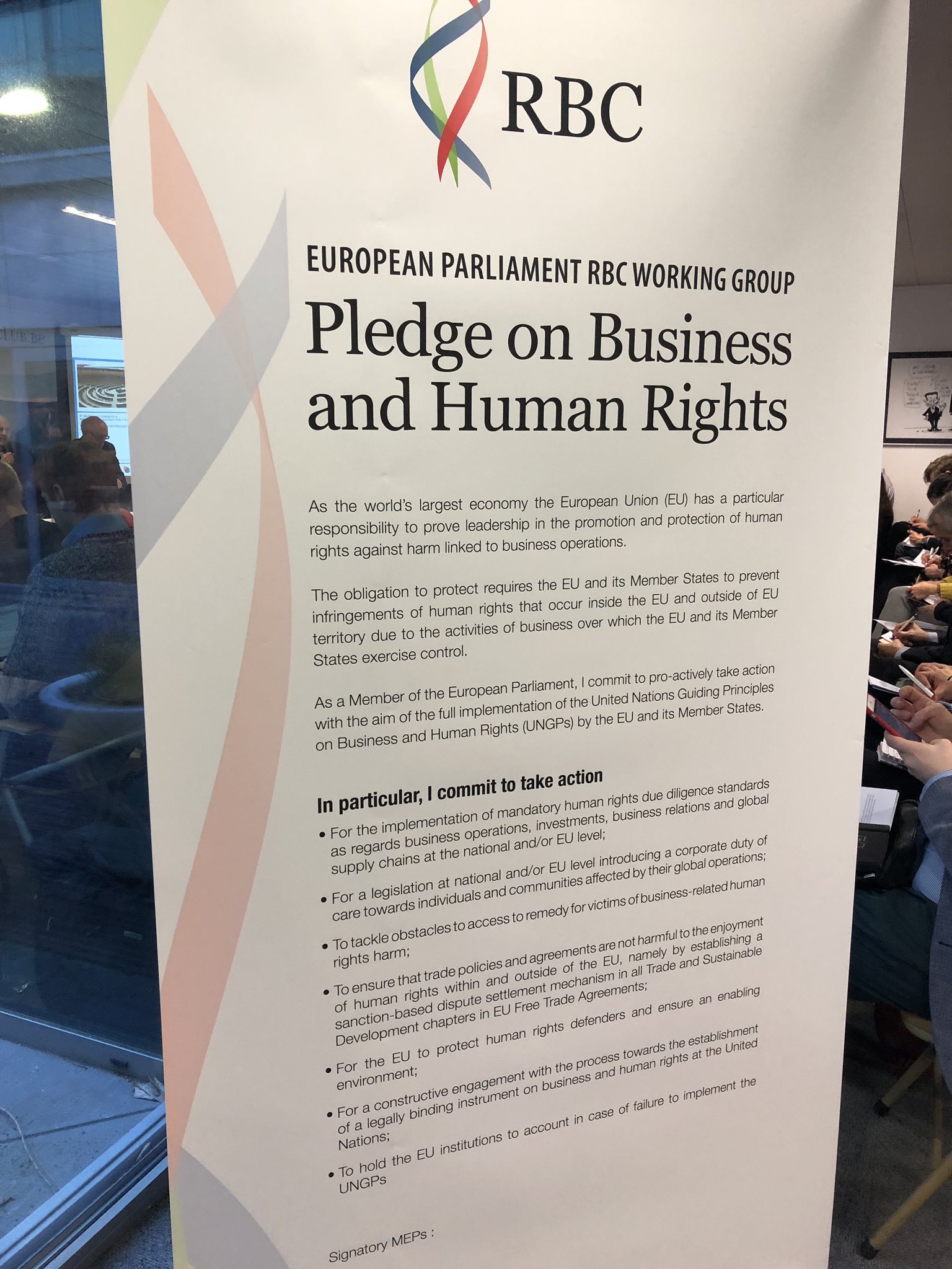 NGOs MEP initiative on responsible business conduct — Clean