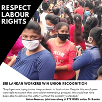 A union rights win for Next workers in Sri Lanka!