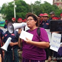 Call for immediate release of arrested labour activist Daw Myo Aye in Myanmar