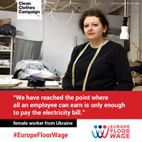 The Europe Floor Wage benchmark estimates a living wage for garment workers in Central, East and Southeast Europe