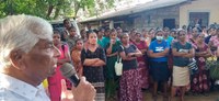 Solidarity with striking garment workers at Sumithra Hasalaka, Sri Lanka!