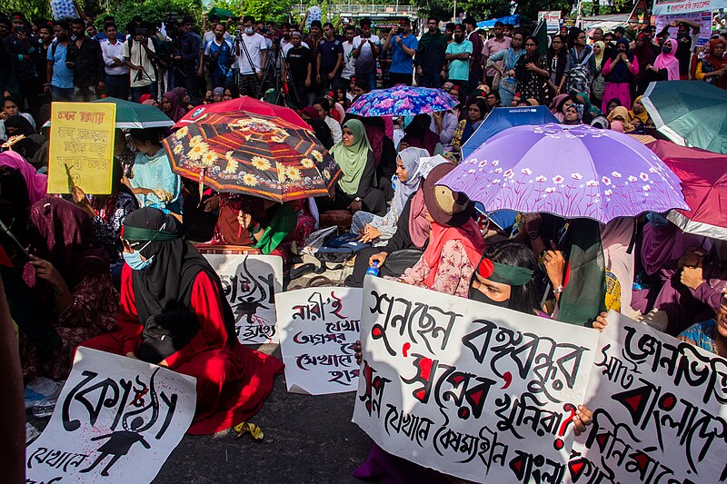 Student protests in Bangladesh in July 2024, Photo: Rayhan9d.